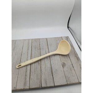 Vintage Foley #2 Almond Nylon Plastic Ladle Dipper Spoon 11 1/2"